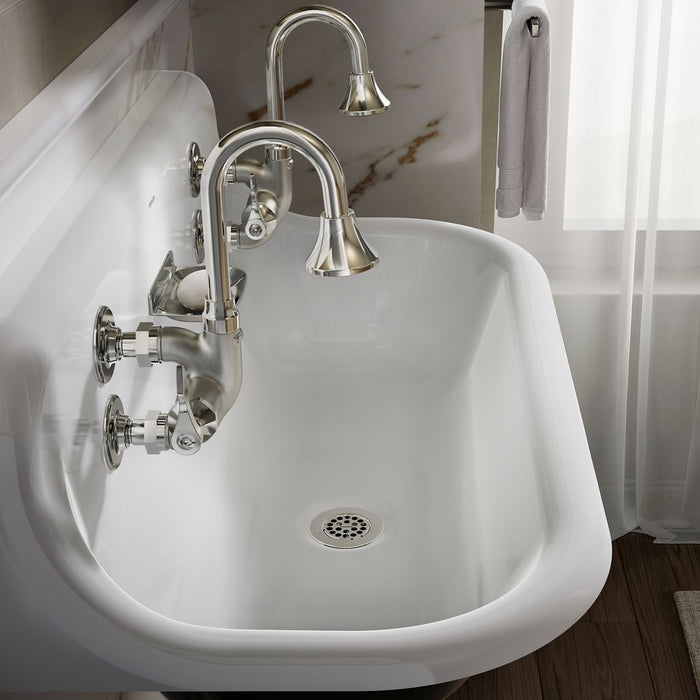 KOHLER K-730T70-4AR Cannock|Triton Wall-mount service sink faucet, 12 gpm