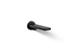 KOHLER K-73120 Composed Wall-mount bath spout, matte black