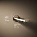 KOHLER K-73120 Composed Wall-mount bath spout, vibrant brushed bronze - view 4