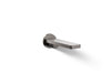 KOHLER K-73120 Composed Wall-mount bath spout, vibrant titanium