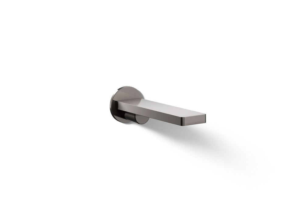 KOHLER K-73120 Composed Wall-mount bath spout, vibrant titanium