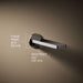 KOHLER K-73120 Composed Wall-mount bath spout, vibrant titanium - view 4