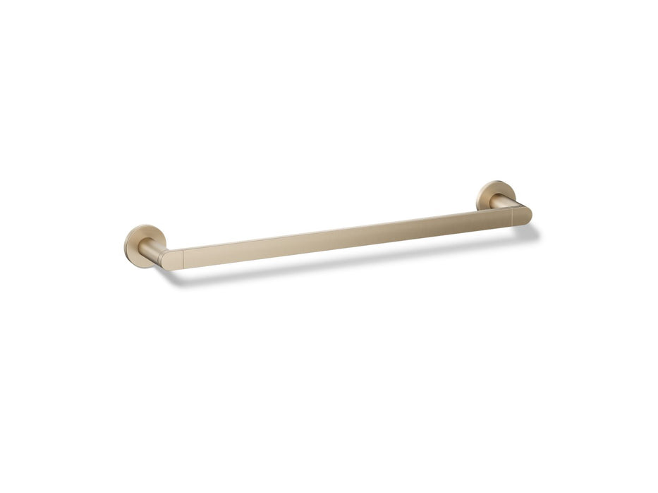 KOHLER K-73141 Composed 18" towel bar, vibrant brushed bronze