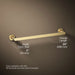 KOHLER K-73141 Composed 18" towel bar, vibrant brushed moderne brass - view 4