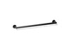 KOHLER K-73142 Composed 24" towel bar, matte black