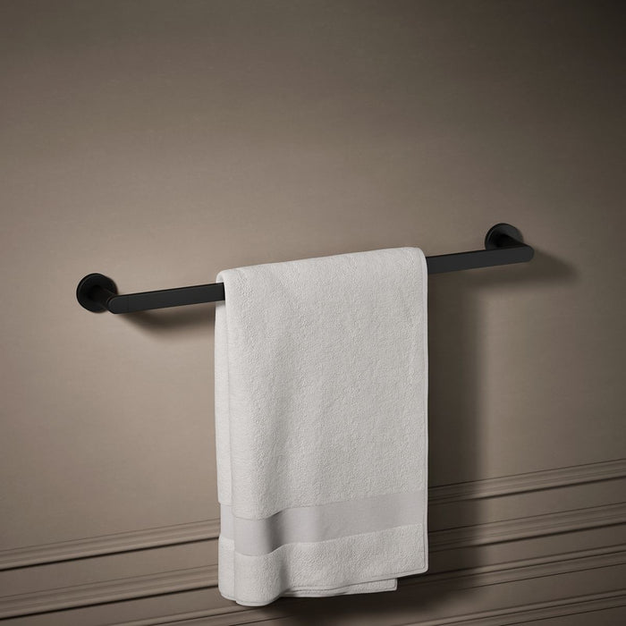 KOHLER K-73142 Composed 24" towel bar, matte black - view 3