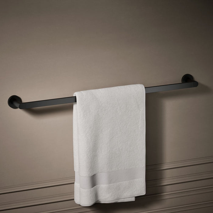 KOHLER K-73143 Composed 30" towel bar, matte black - view 3