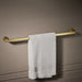 KOHLER K-73143 Composed 30" towel bar, vibrant brushed moderne brass - view 3
