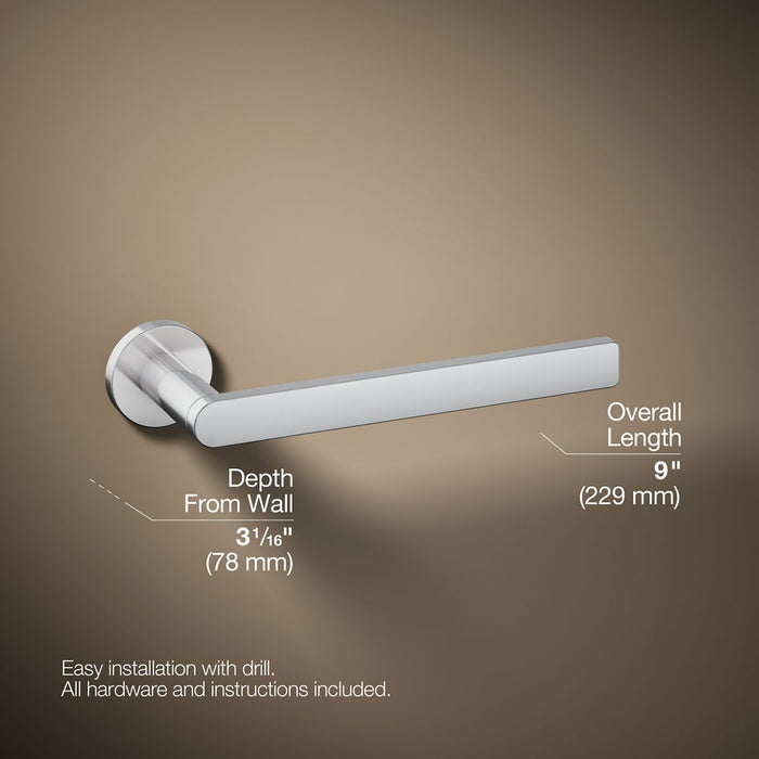 KOHLER K-73145 Composed Towel arm