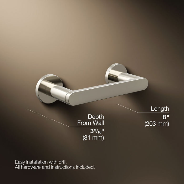 KOHLER K-73147 Composed Pivoting toilet paper holder