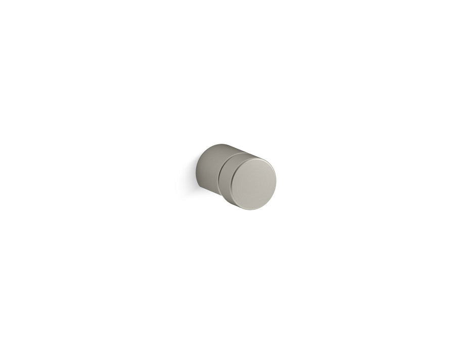 KOHLER K-73155 Composed Cabinet knob, vibrant brushed nickel