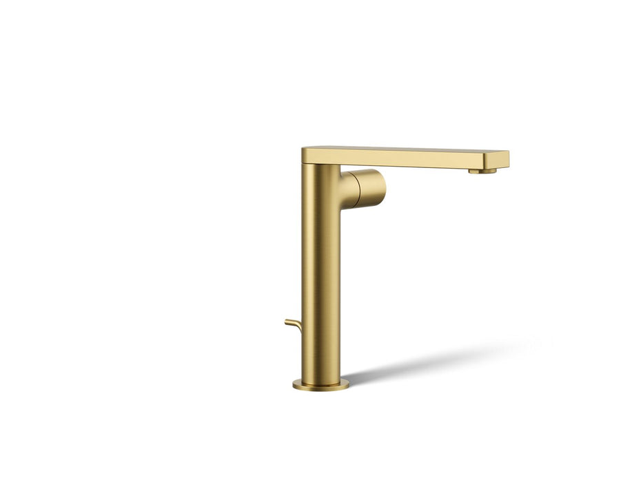 KOHLER K-73159-7 Composed Tall single-handle bathroom sink faucet with Cylindrical handle, 1.2 gpm