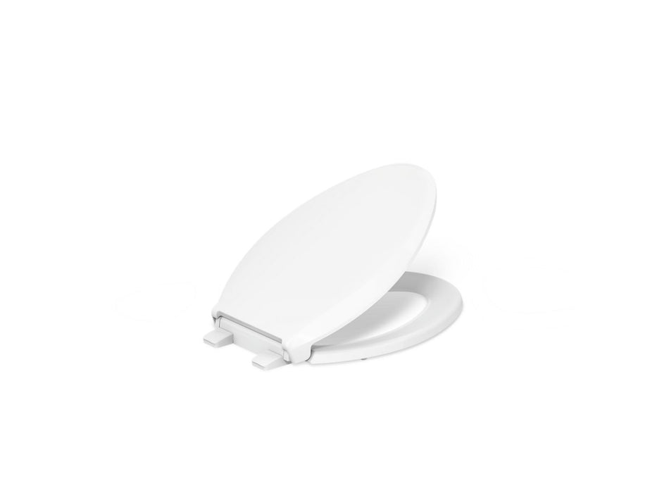 KOHLER K-7315 Cachet Quick-Release elongated toilet seat, white