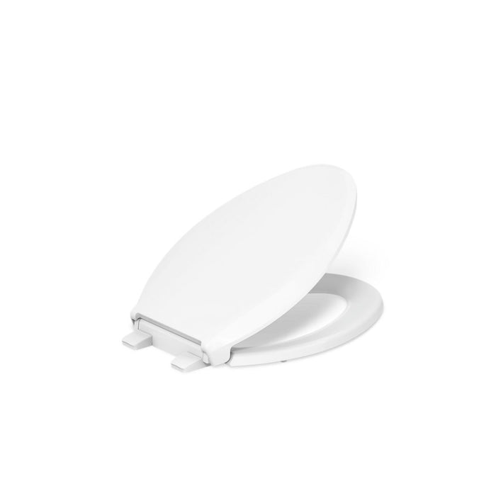 KOHLER K-7315 Cachet Quick-Release elongated toilet seat, white - view 5