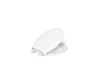 KOHLER K-7316 Cachet Quick-Release round-front toilet seat, white