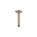 KOHLER K-7394 6" ceiling-mount single-function rainhead arm and flange, vibrant brushed bronze