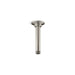KOHLER K-7394 6" ceiling-mount single-function rainhead arm and flange, vibrant brushed nickel