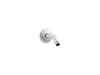 KOHLER K-7395 Shower arm and flange, 5-3/8" long, polished chrome