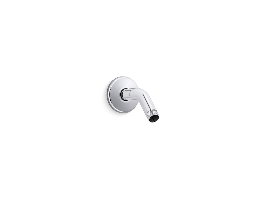 KOHLER K-7395 Shower arm and flange, 5-3/8" long, polished chrome