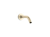 KOHLER K-7397 MasterShower Shower arm and flange,7-1/2" long, vibrant french gold