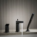 KOHLER K-74032-4 Taut Deck-mount bath faucet with handshower, matte black - view 4