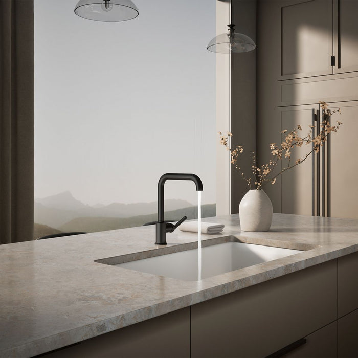KOHLER K-7507 Purist Single-handle kitchen sink faucet