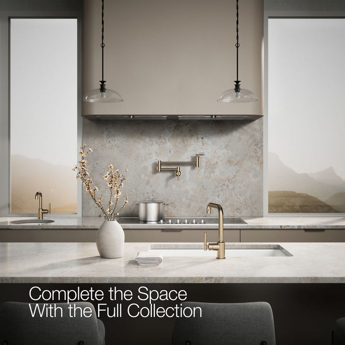 KOHLER K-7507 Purist Single-handle kitchen sink faucet