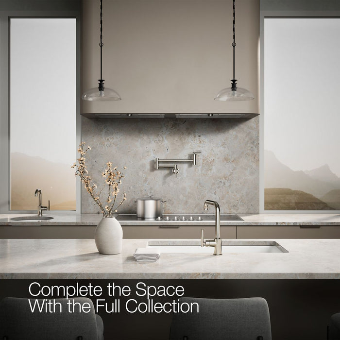 KOHLER K-7507 Purist Single-handle kitchen sink faucet