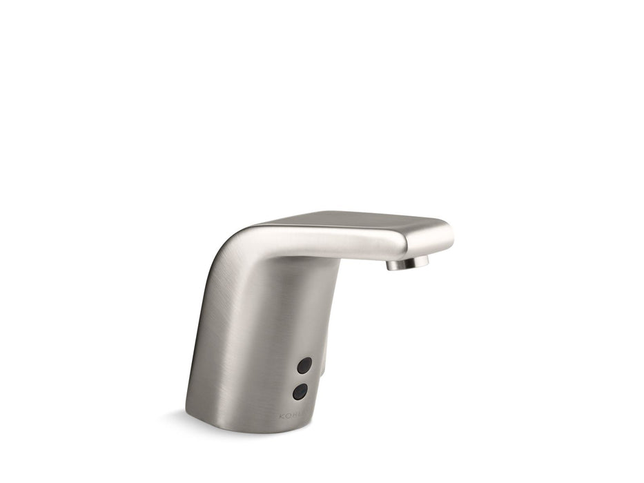 KOHLER K-7515 Sculpted Touchless single-hole lavatory faucet with Insight sensor technology and temperature mixer,...