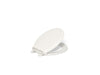 KOHLER K-75758-RL Cachet Nightlight ReadyLatch Quiet-Close round-front toilet seat, biscuit