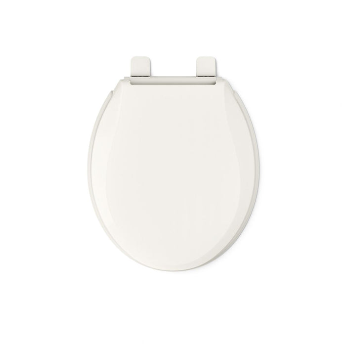 KOHLER K-75758-RL Cachet Nightlight ReadyLatch Quiet-Close round-front toilet seat, biscuit - view 2
