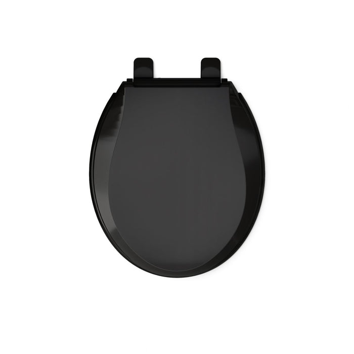 KOHLER K-75758-RL Cachet Nightlight ReadyLatch Quiet-Close round-front toilet seat, black black - view 3