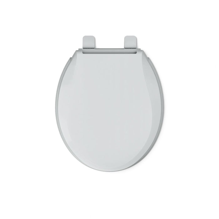 KOHLER K-75758-RL Cachet Nightlight ReadyLatch Quiet-Close round-front toilet seat, ice grey - view 2