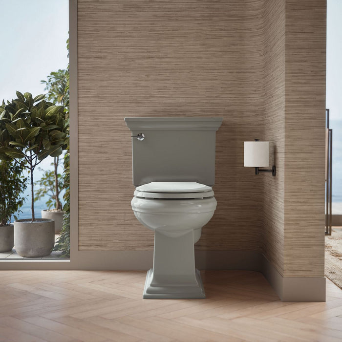 KOHLER K-75758-RL Cachet Nightlight ReadyLatch Quiet-Close round-front toilet seat, ice grey - view 4