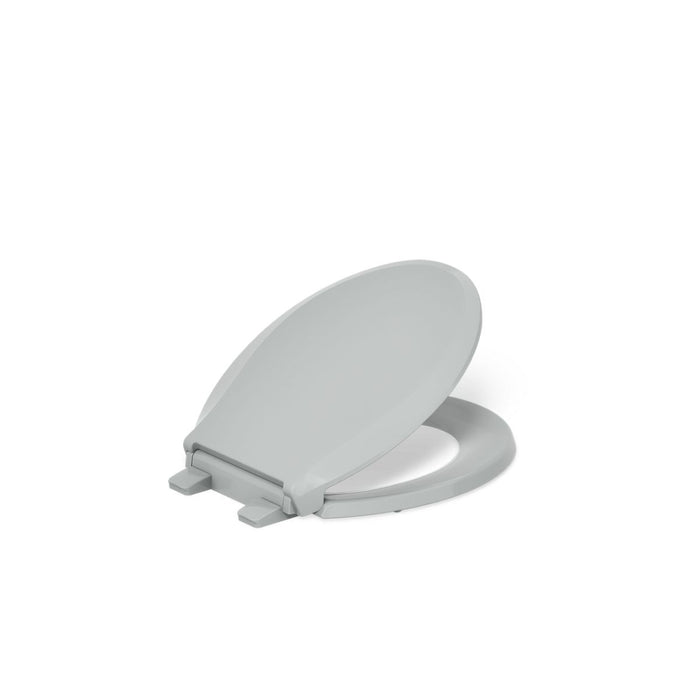 KOHLER K-75758-RL Cachet Nightlight ReadyLatch Quiet-Close round-front toilet seat, ice grey - view 5