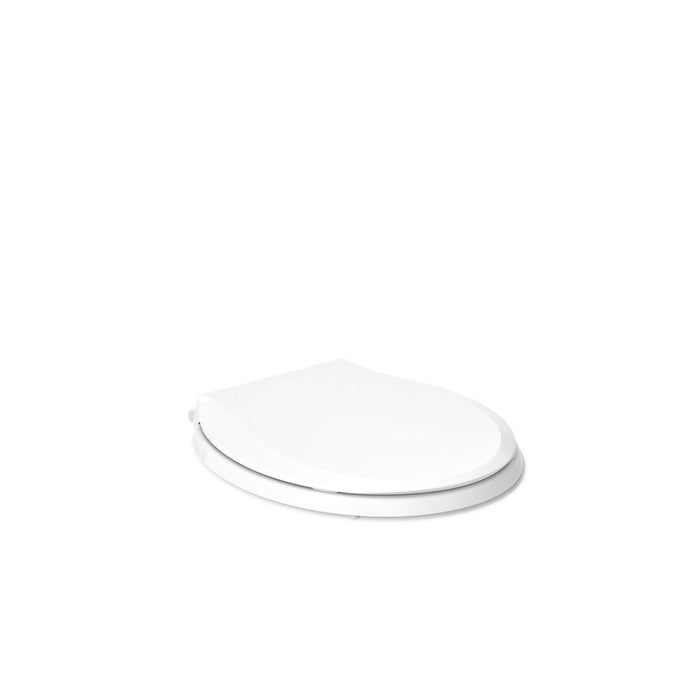 KOHLER K-75758-RL Cachet Nightlight ReadyLatch Quiet-Close round-front toilet seat, white - view 5