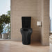 KOHLER K-75790 Persuade Two-piece elongated toilet with skirted trapway, dual-flush, black black - view 5