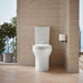 KOHLER K-75790 Persuade Two-piece elongated toilet with skirted trapway, dual-flush, white - view 5
