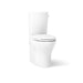 KOHLER K-75790-RA Persuade Two-piece elongated toilet with skirted trapway, dual-flush, white - view 5