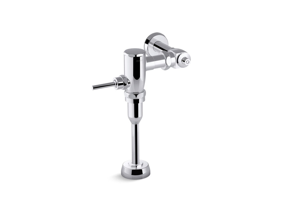 KOHLER K-76318 Primme Urinal flushometer, 0.5 gpf, polished chrome