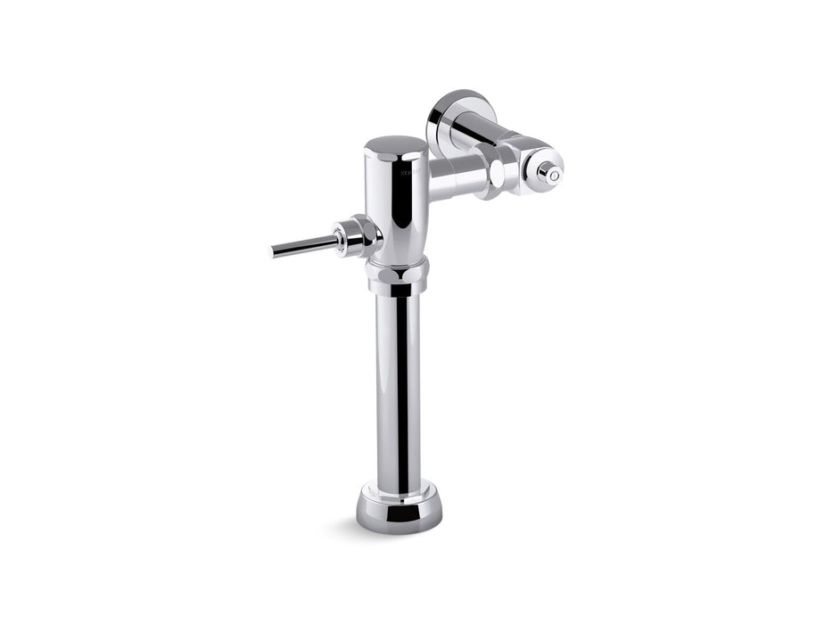 KOHLER K-76321 Primme Toilet flushometer, 1.28 gpf, polished chrome