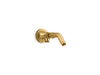 KOHLER K-76330 Shower arm with 3-way diverter, vibrant brushed moderne brass