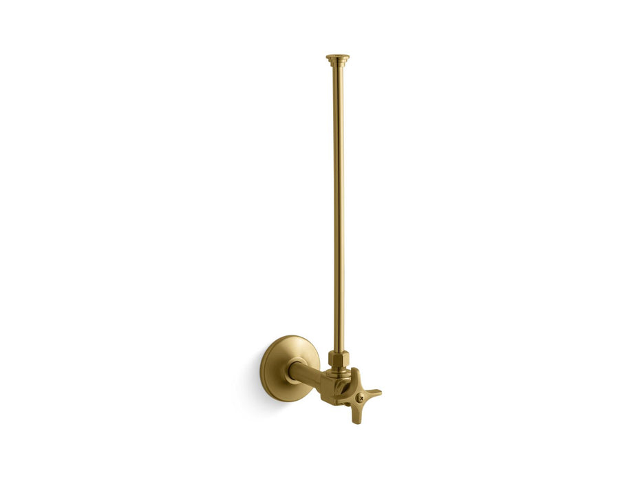 KOHLER K-7637 3/8" NPT angle supply with stop and annealed vertical tube