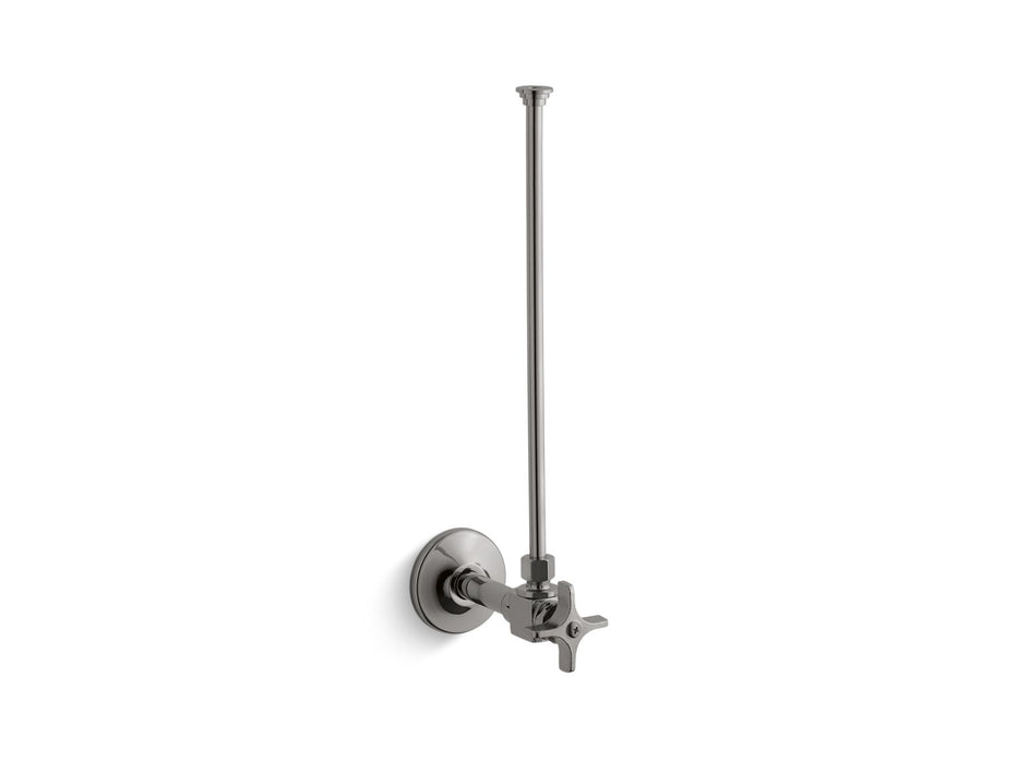 KOHLER K-7637 3/8" NPT angle supply with stop and annealed vertical tube