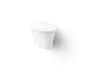 KOHLER K-76395-0 K-76395 Veil Wall-hung Compact Elongated Smart Toilet Bowl, Dual-flush, white