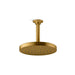 KOHLER K-76464 Awaken 8" 2.0 gpm rainhead, vibrant brushed moderne brass