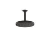 KOHLER K-76464-G Awaken 8" single-function rainhead, 1.75 gpm, matte black