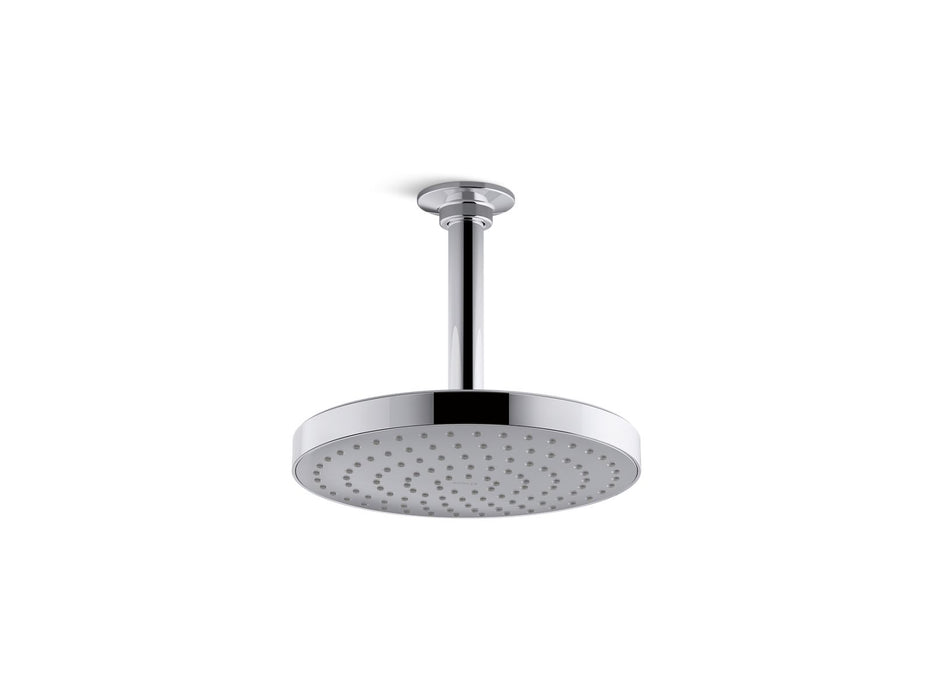 KOHLER K-76464-G Awaken 8" single-function rainhead, 1.75 gpm, polished chrome