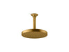 KOHLER K-76464-G Awaken 8" single-function rainhead, 1.75 gpm, vibrant brushed moderne brass