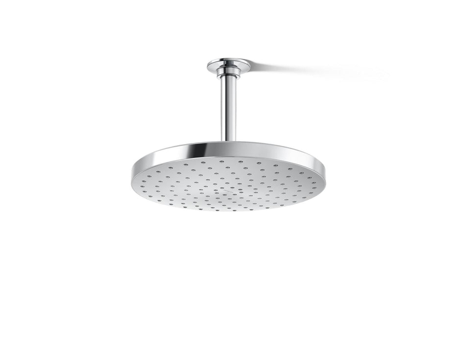 KOHLER K-76465-G Awaken 10" single-function rainhead, 1.75 gpm, polished chrome
